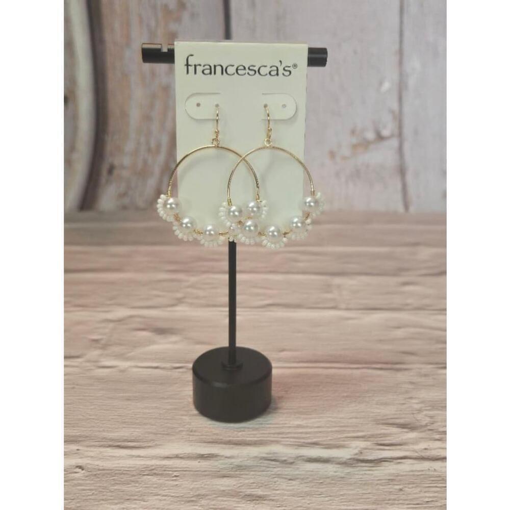 Women's Francesca's Earrings - White pearl